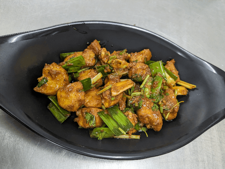 Chicken Chhoyla | Aaha Newa Spice Restaurant