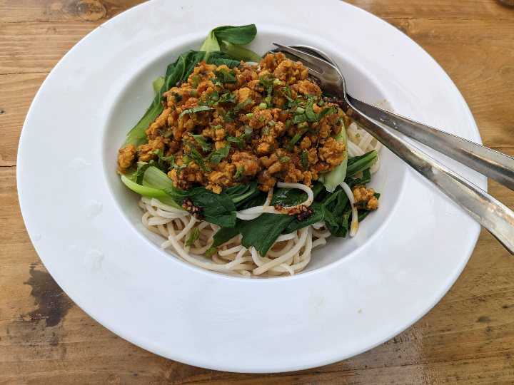 Chicken Keema Noodles | Aaha Newa Spice Restaurant