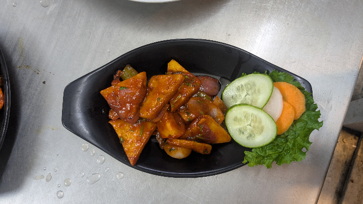 Paneer Chilli | Aaha Newa Spice Restaurant